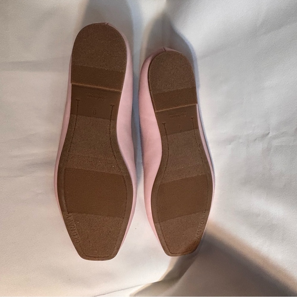 OLD NAVY Sz Abolone Ballet Flats Square Toe Eleastic Light Pink NEW WITH TAG - Picture 6 of 8
